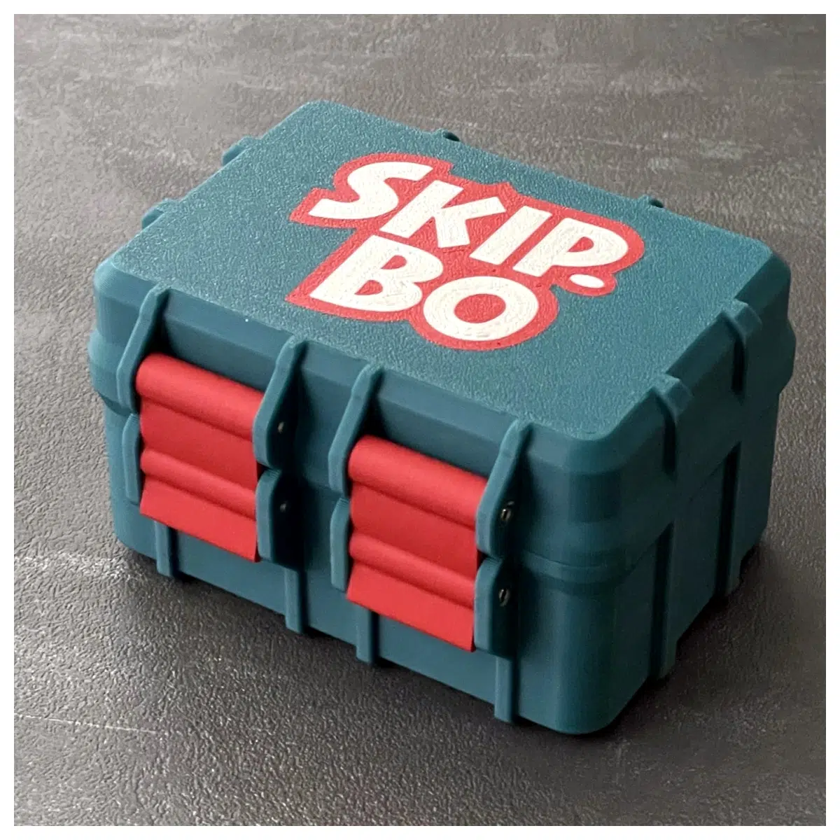 sturdy skip bo card game box duty durable storage for family board games