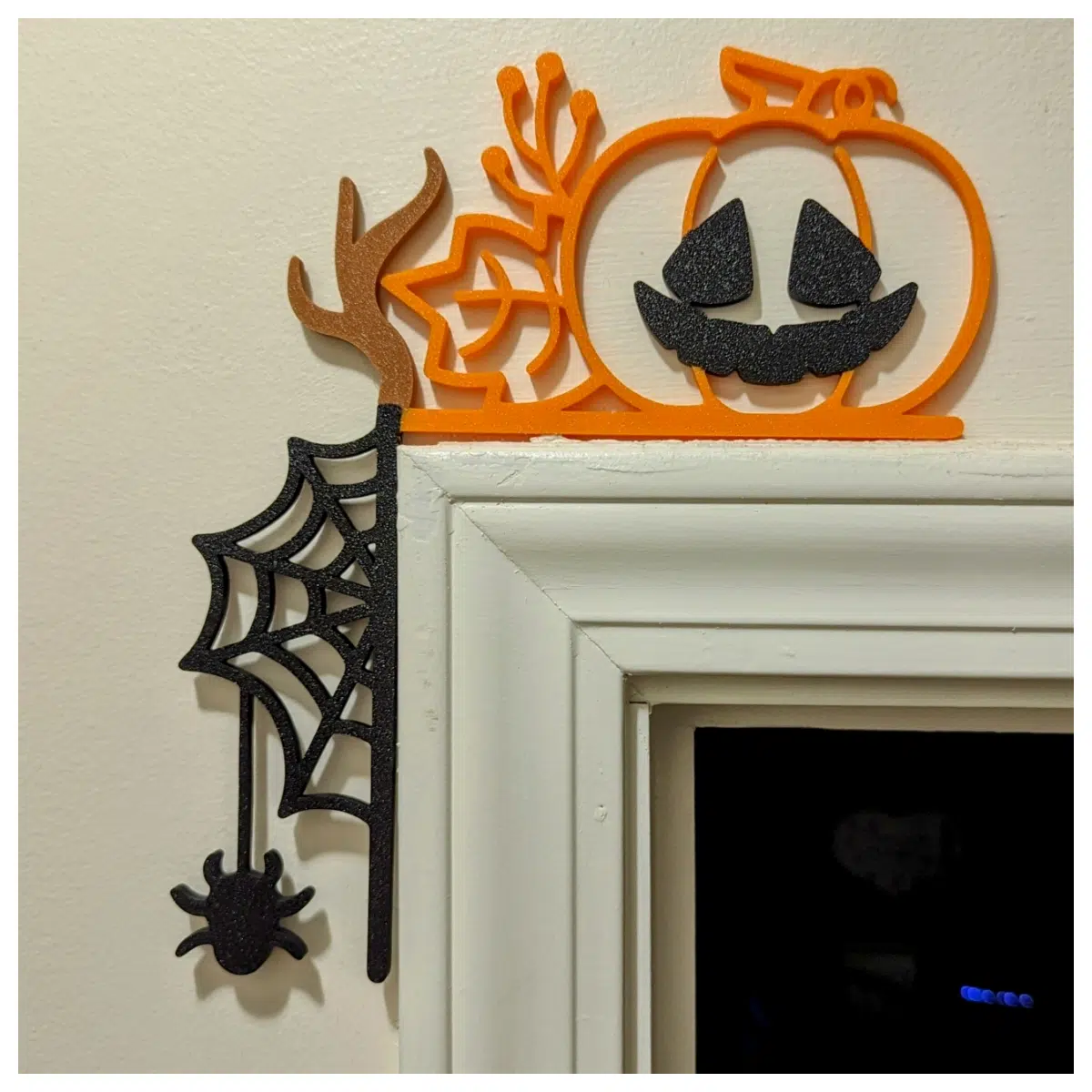 Halloween Door Corner Decor Spooky Atmosphere Festive Decor Indoor Outdoor Decoration Horror Decoration Accessories