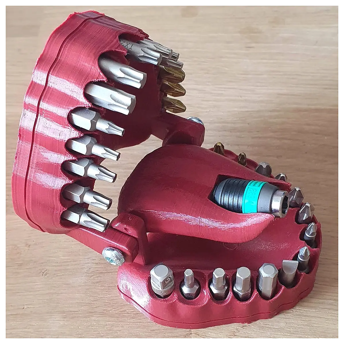 dental drill holder for denture prosthesis lab equipment
