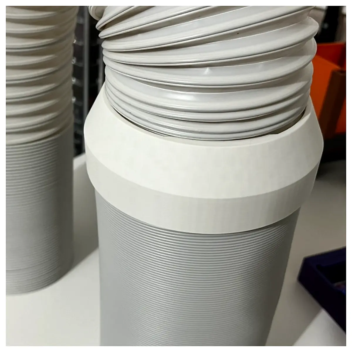 Air Duct Adapter 150 125mm Duct Connector HVAC Accessories Quick Installation Ventilation Upgrade