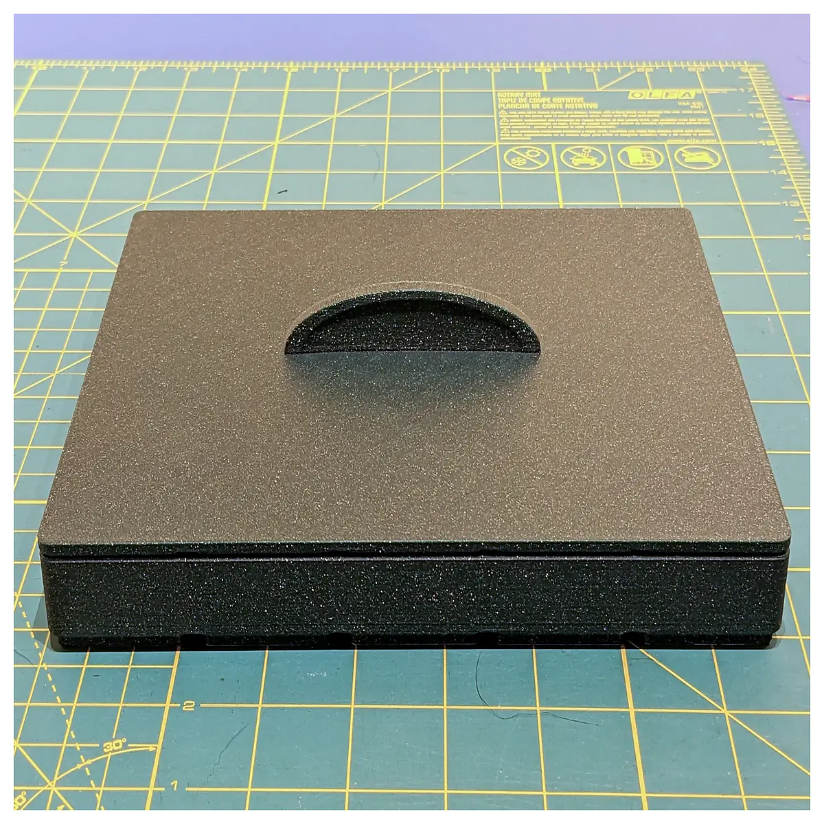 Gridfinity Handle Lid with Latch Organizer Box Parts Desk Storage Lid Cover Component Assembly