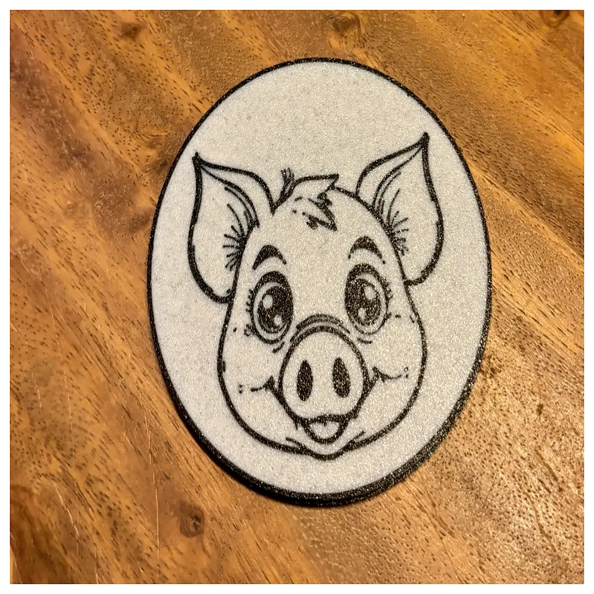 Cute Pig Coasters Desktop Decoration Kitchen Table Protection Ceramic Mat Home Decor Pet Theme