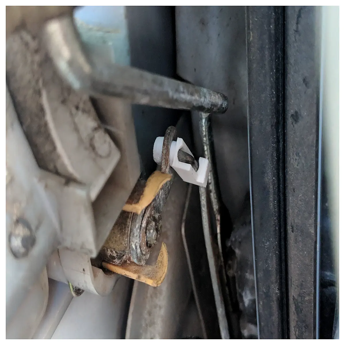 Coil Clip Door Lock Internal Parts Auto Door Lock Mechanism Components Vehicle Parts