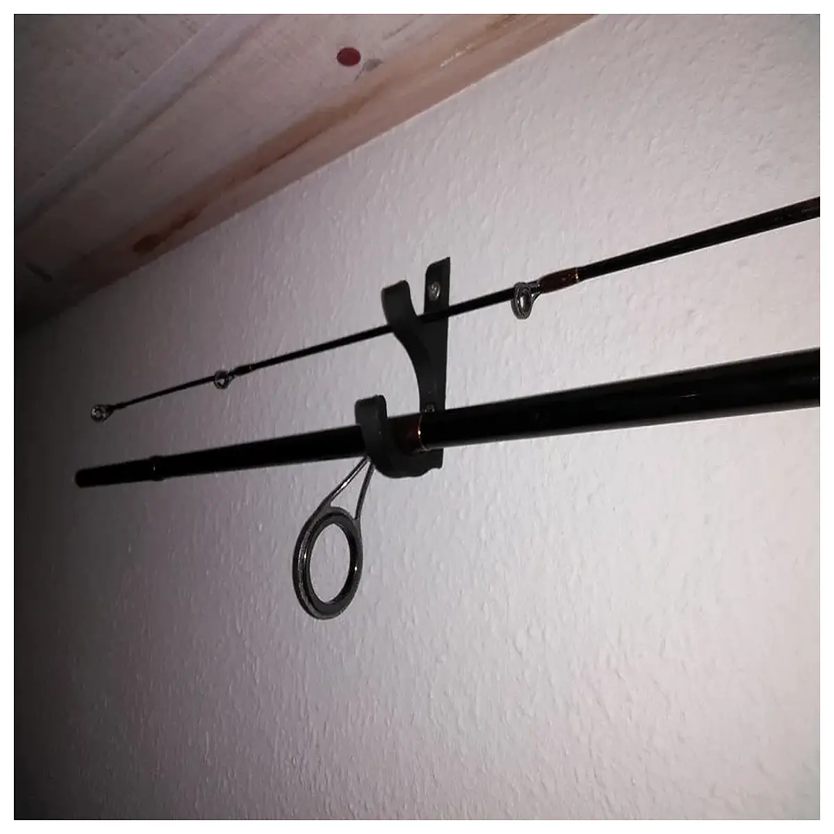 Fishing Rod Holder Wall Mount Bracket Fishing Rod Storage Rack Fishing Accessories Tackle Equipment Rod Hanger Hanging Bracket
