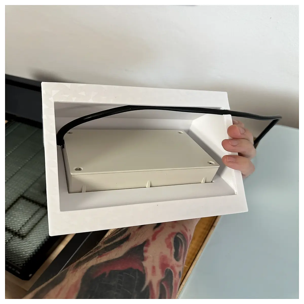 ruida controller mount bracket for laser engraver cypcut compatible r6400 r8000 control box holder