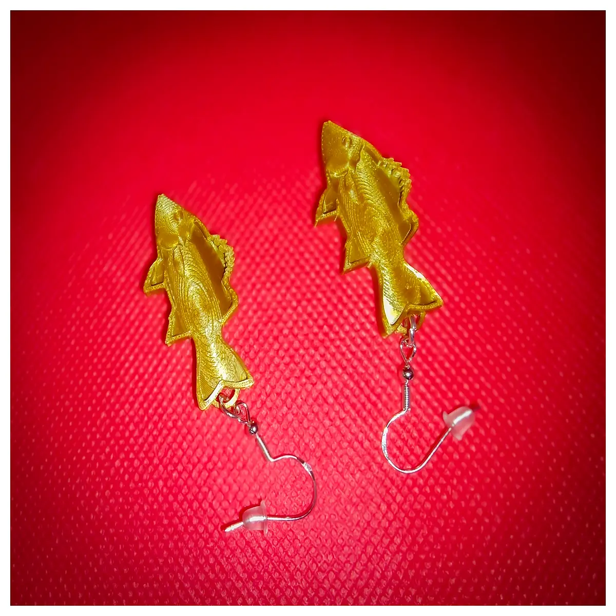 Fish Earring Women s Style Elegant Drop Earrings Trendy Fashion Accessories Jewelry Aesthetic Ear Clips Wearing Fashion