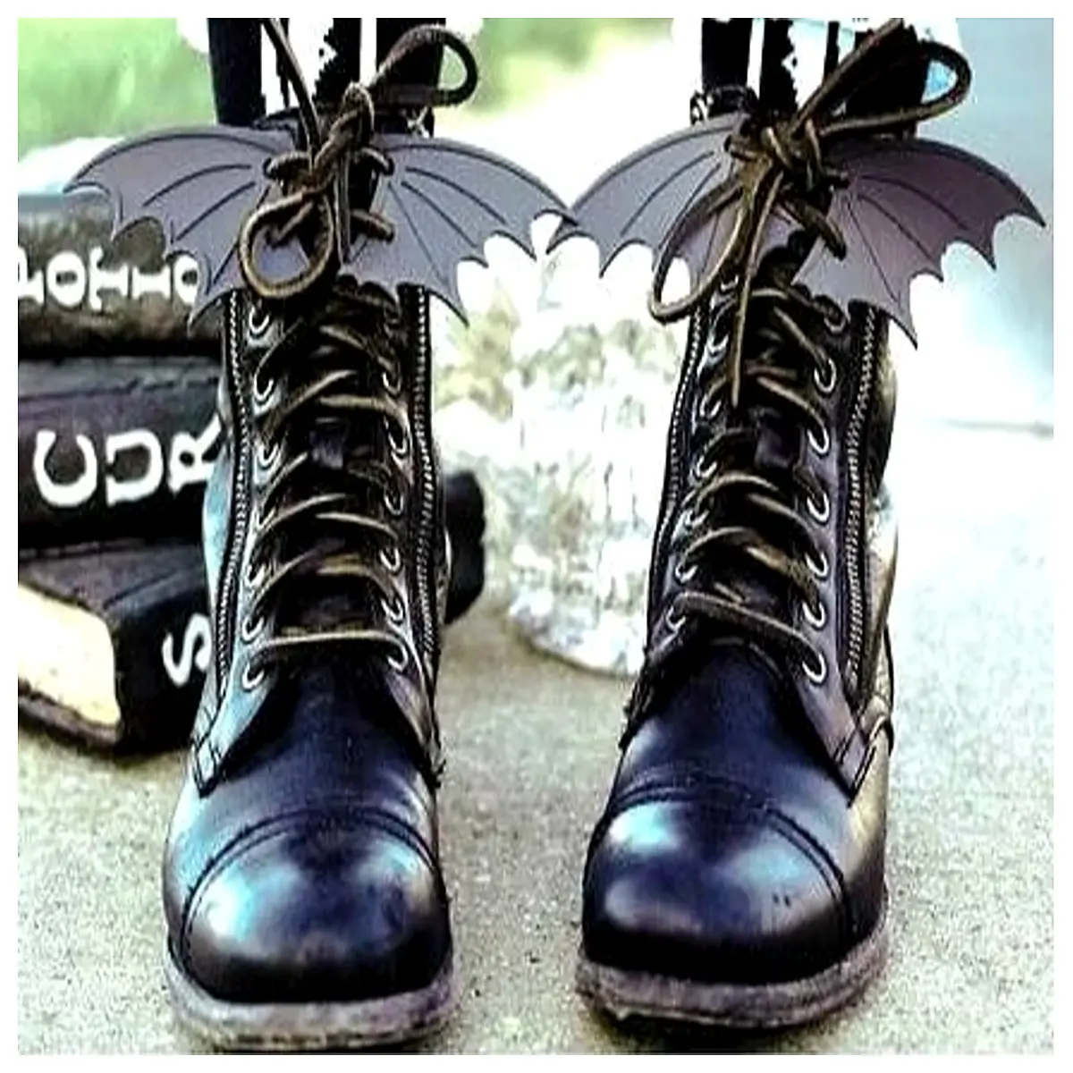 Bat Wing Shoe Decoration Halloween Wings Bat Accessories Festival Costume Accessories