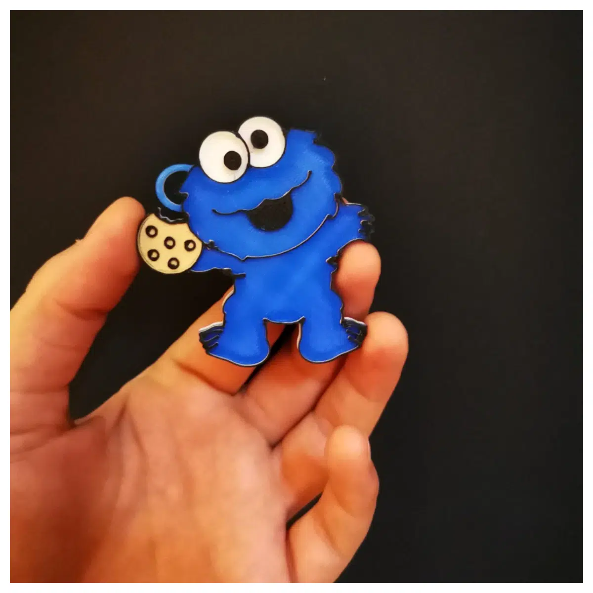 Cookie Keychain Magnet Cute Cartoon Toy Desk Decoration Kids Gift Cookie Dinosaur Hanging Charm