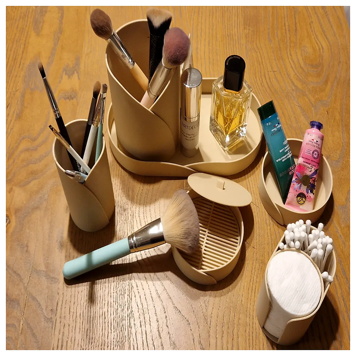 acrylic makeup organizer with drawers large capacity cosmetic storage box for vanity desktop clear beauty products holder