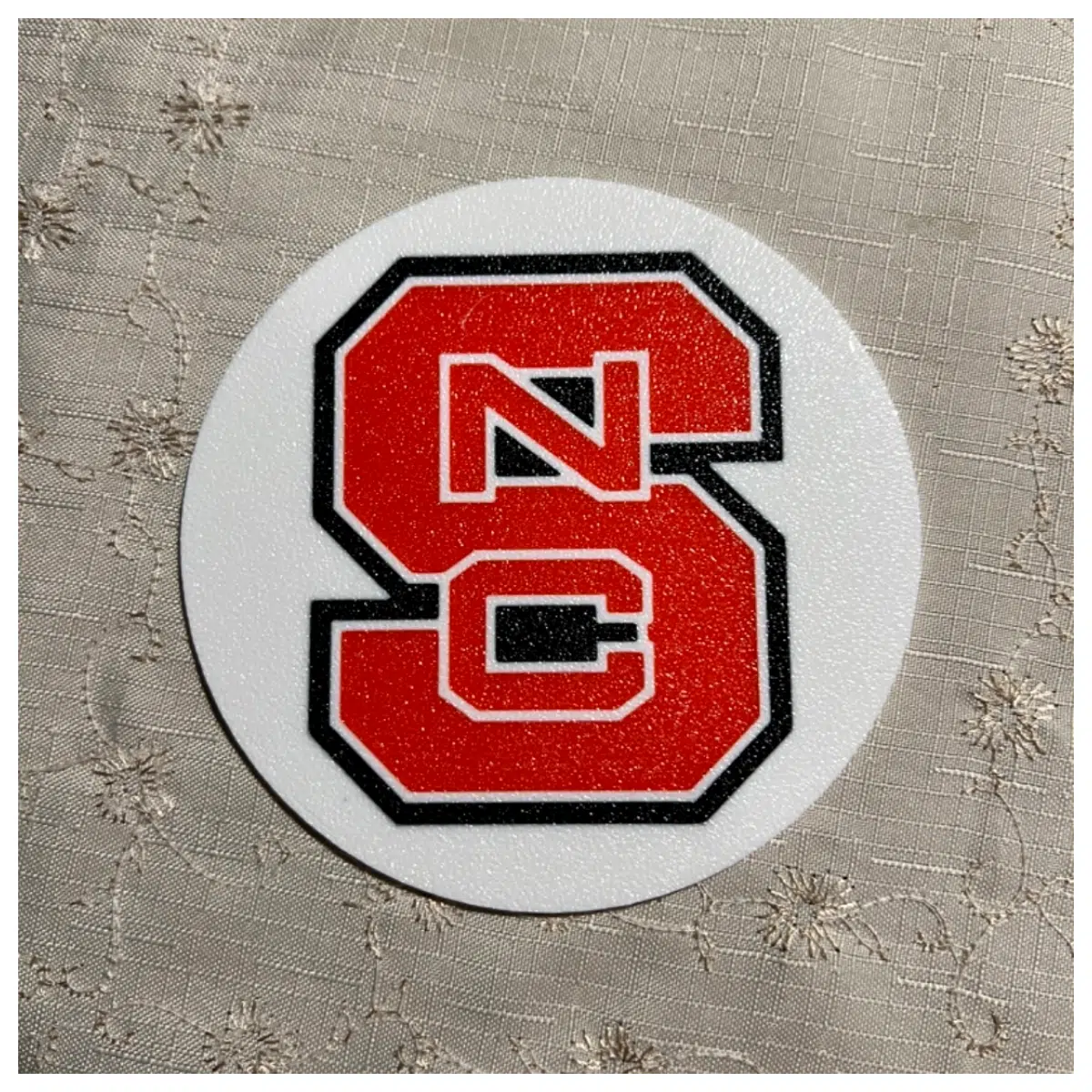 NC State University Coaster Desk Decor Gift Student Souvenir Game Merchandise