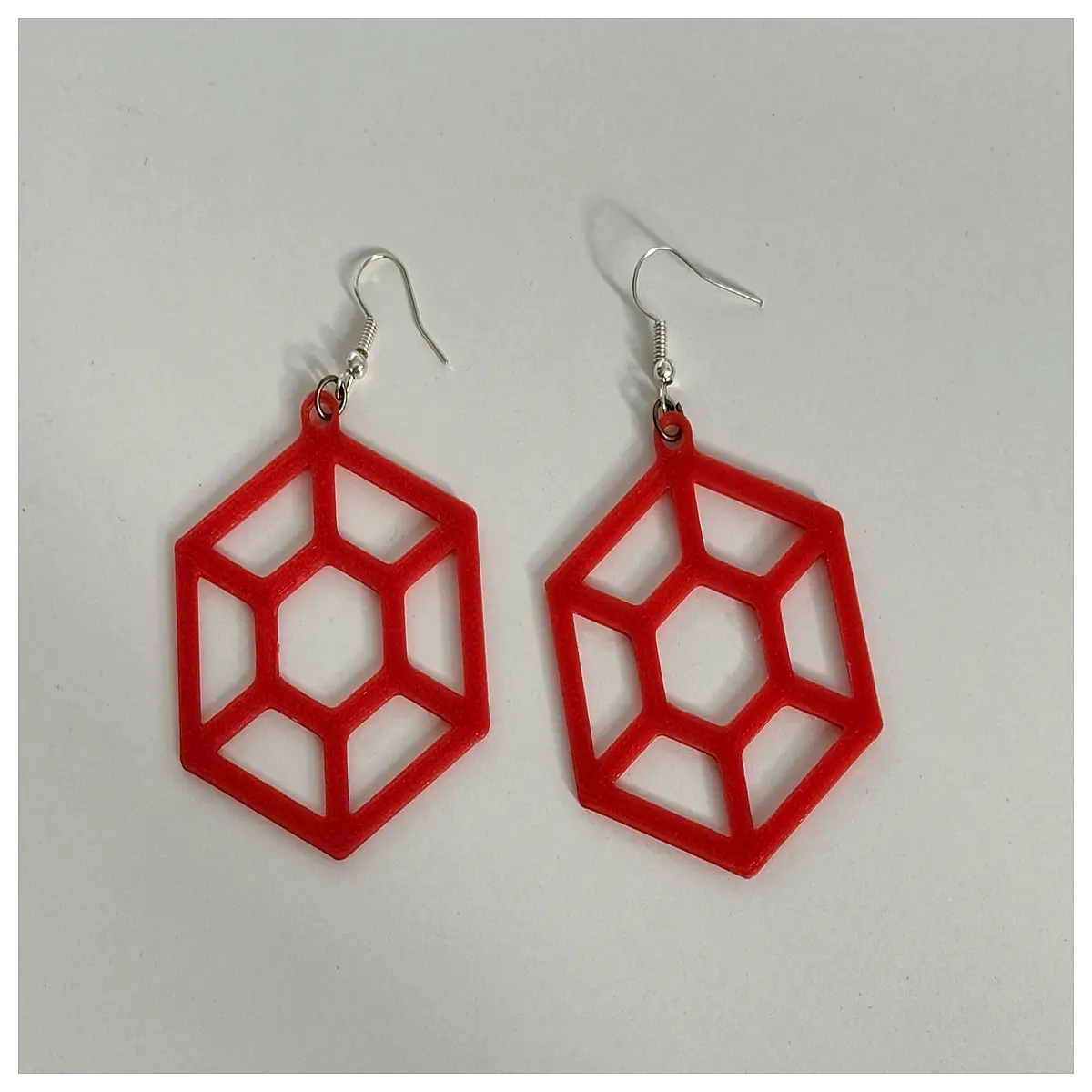 Hexagon Earrings Women s Geometric Earring Fashion Jewelry Trendy Earrings Girls Gift Hexagon Ear Studs