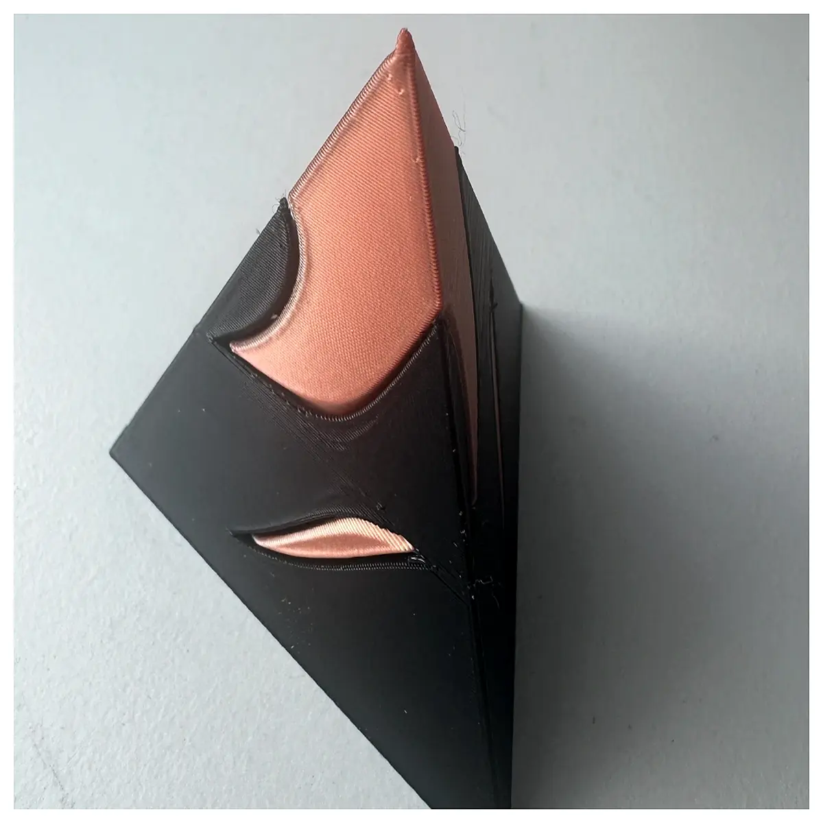equilateral vortex geometric shape triangular spiral structure math puzzle toy abstract sculpture design