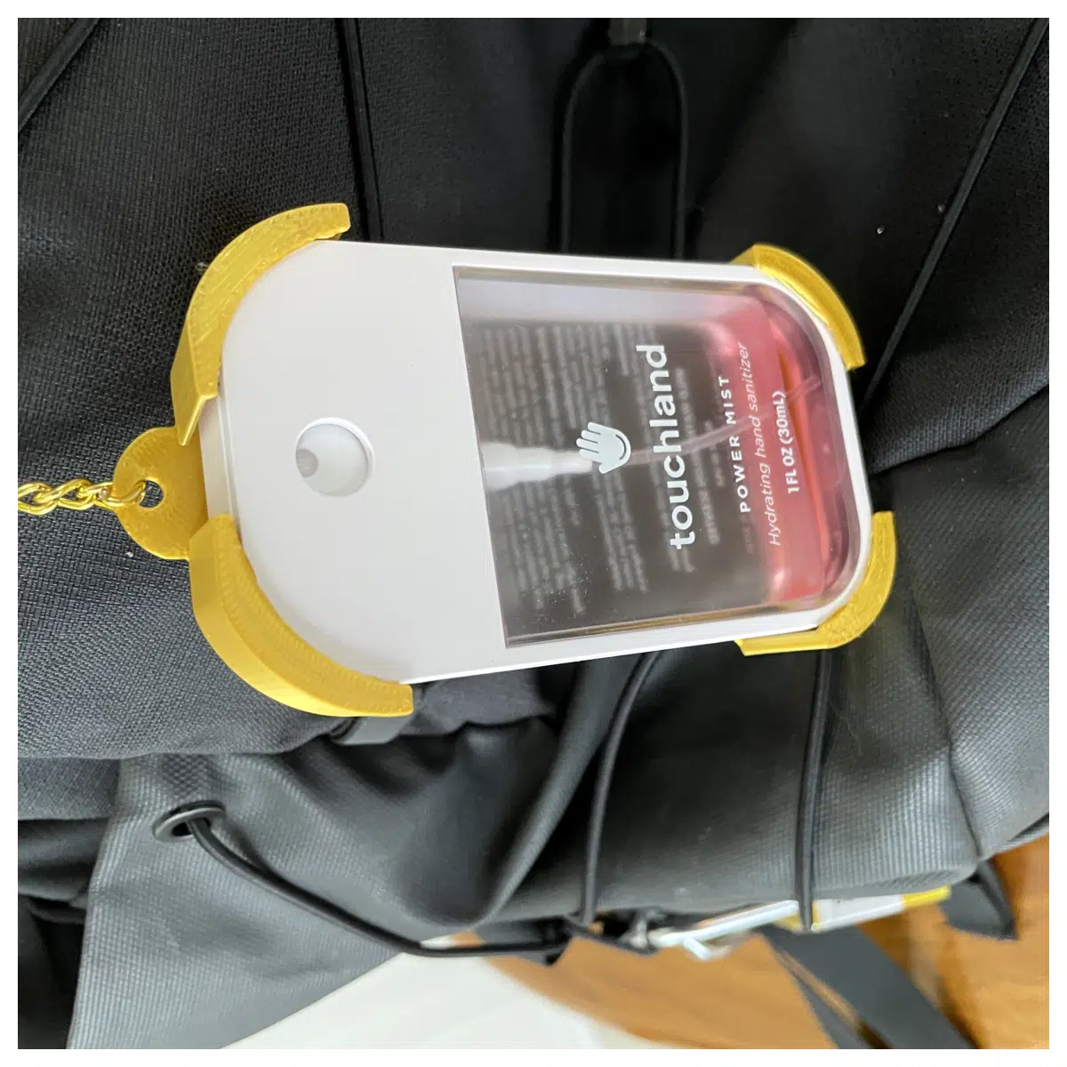 Touchland Hand Sanitizer Keychain Mobile Sanitizer Safe Sanitizing Solution Handheld Sanitizer Sanitizer Accessories