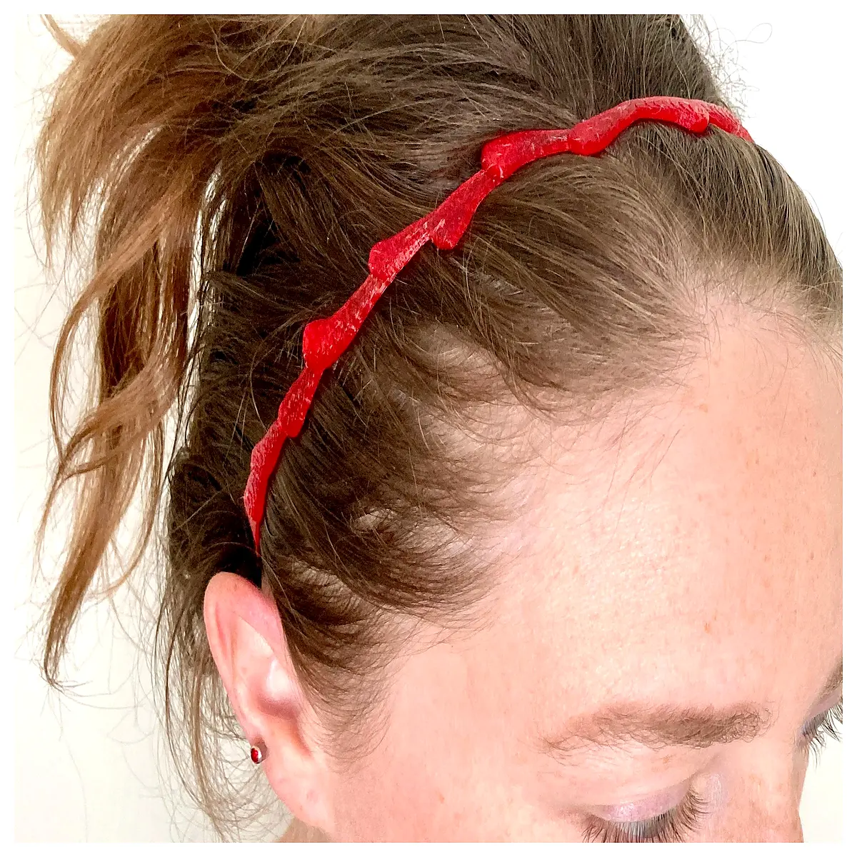 wide headband for hair not sticking sweat absorbing thick fabric workout gym yoga running anti hair fall comfortable breathable