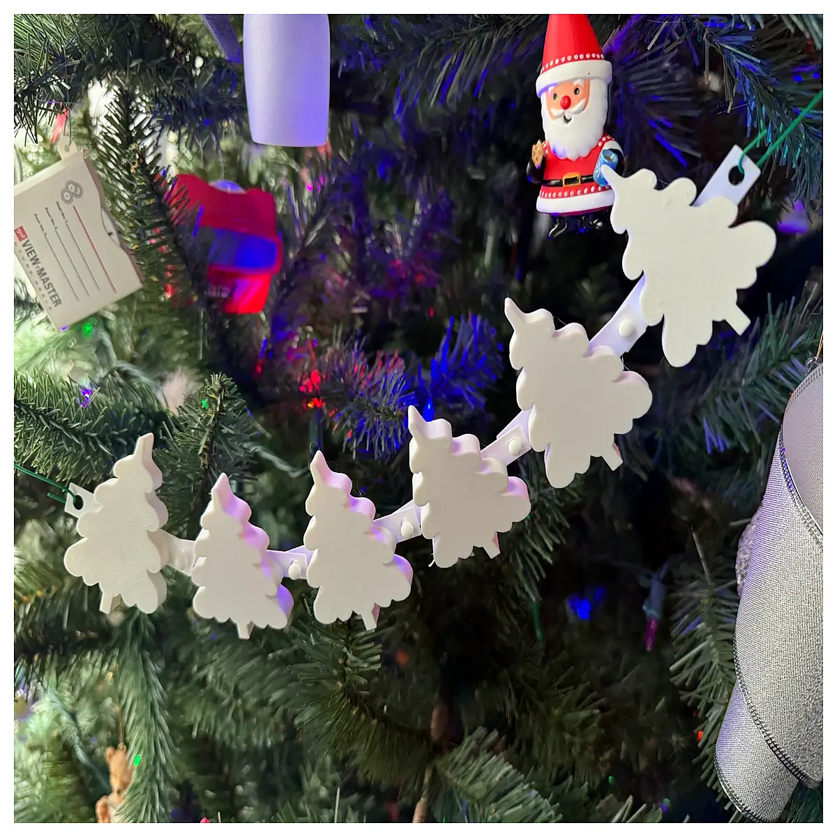 diy endless decoration chain links for christmas tree garland extension party supplies