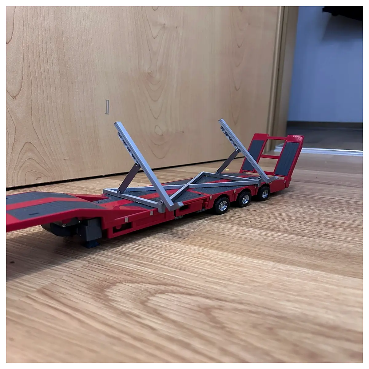 Siku Low Platform Cart Transport Rack Parts Toy Car Accessories Transport Model Building Play Set Components