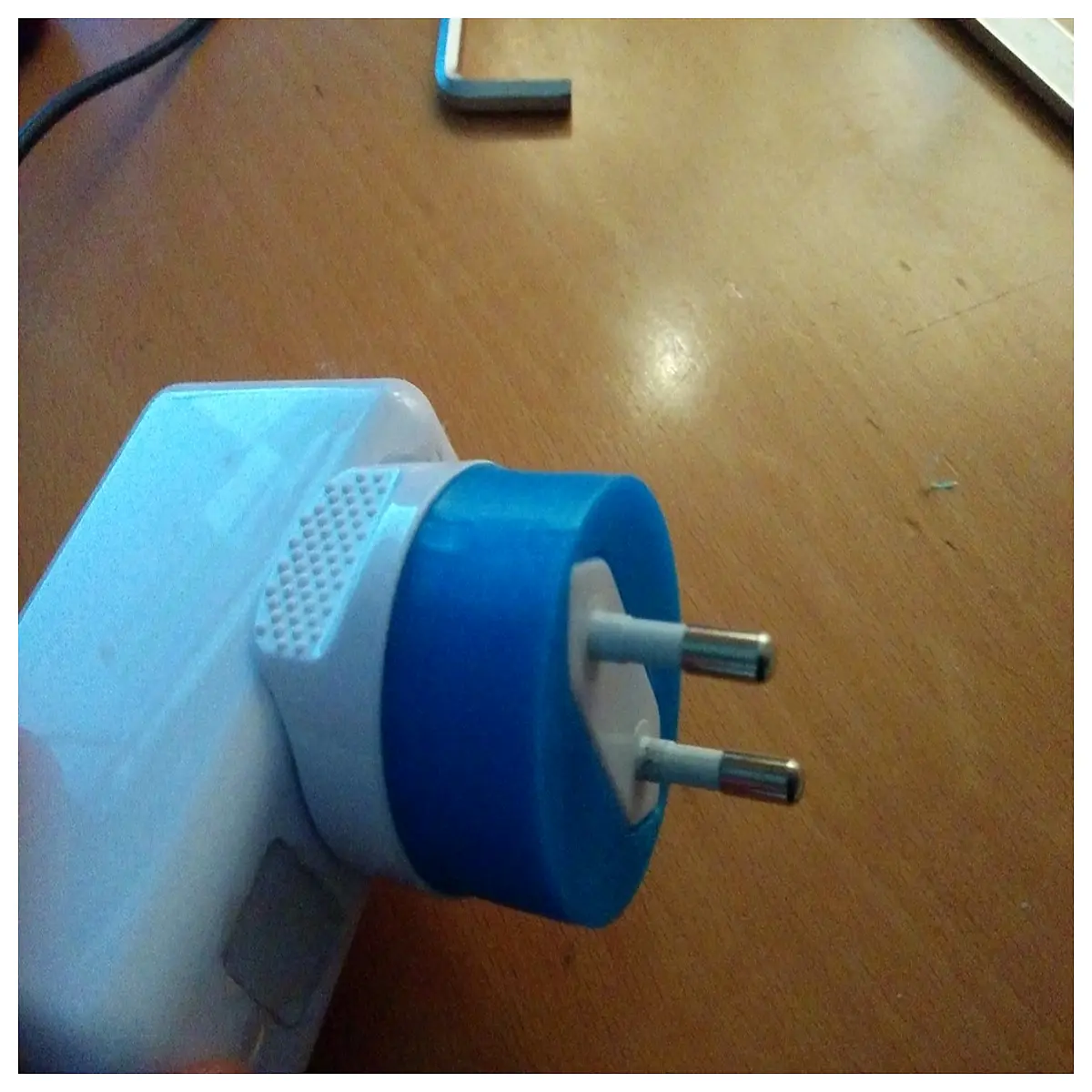 wall mount adapter holder organizer for travel power plug socket storage box cable management system