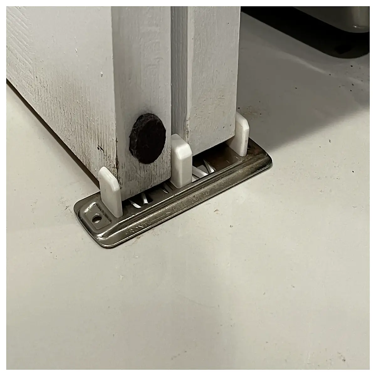 Adjustable Sliding Closet Door Guide Rail Set Door Alignment Cabinet Slider Parts Smooth Glide System