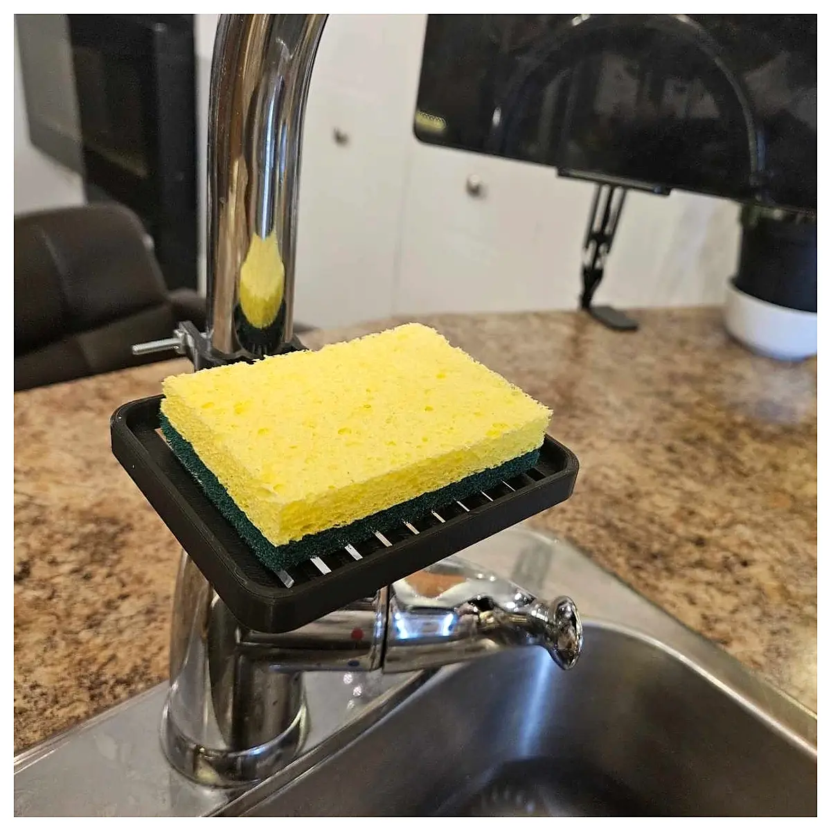 Aquarium Sponge Shelf Tank Interior Storage Fish Tank Accessories Decoration Support Sponge Holder for Aquarium Slot Style Organizer