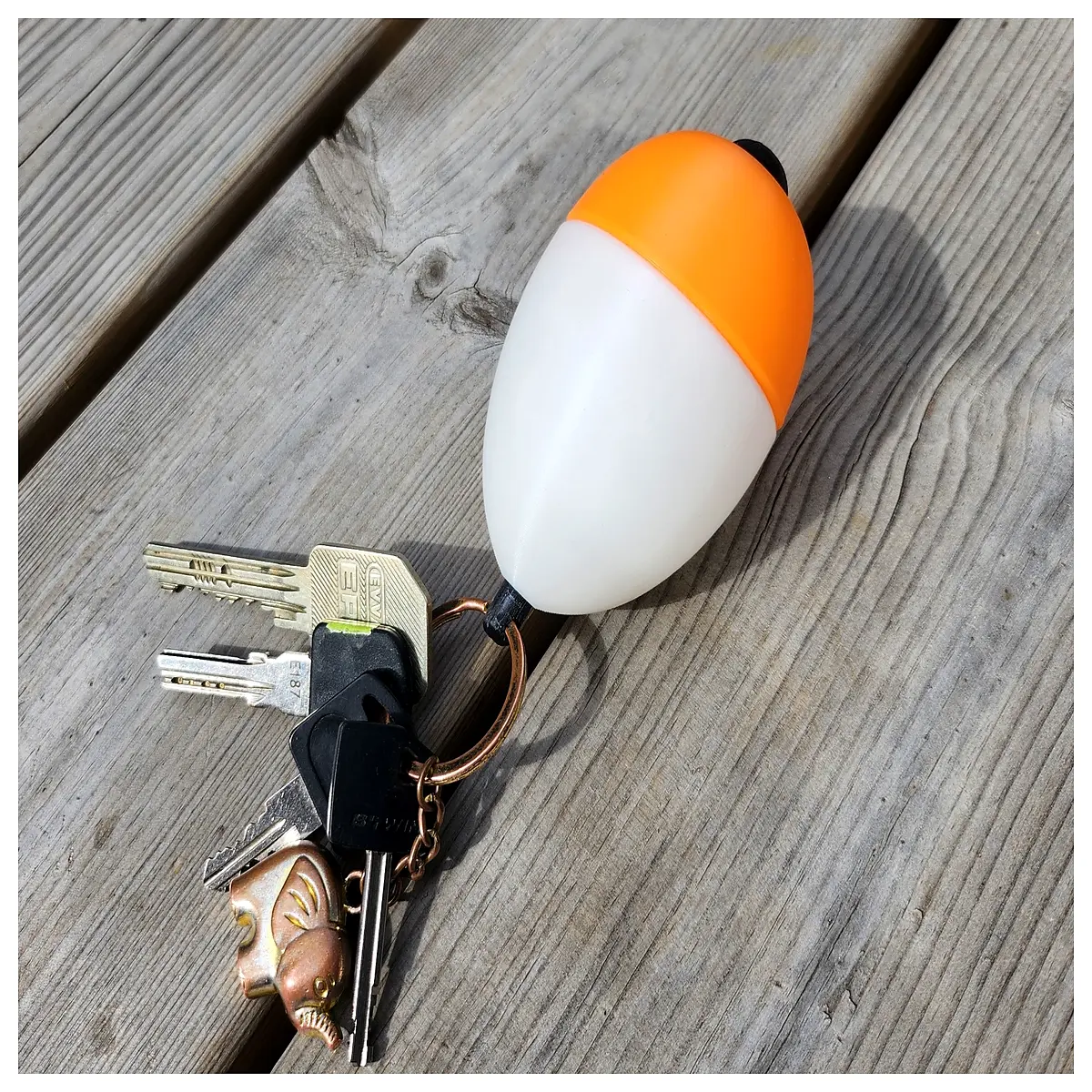 Floating Keychain Keyring Accessory Pool Swimming Ocean Decor Key Charm Floating Key Holder