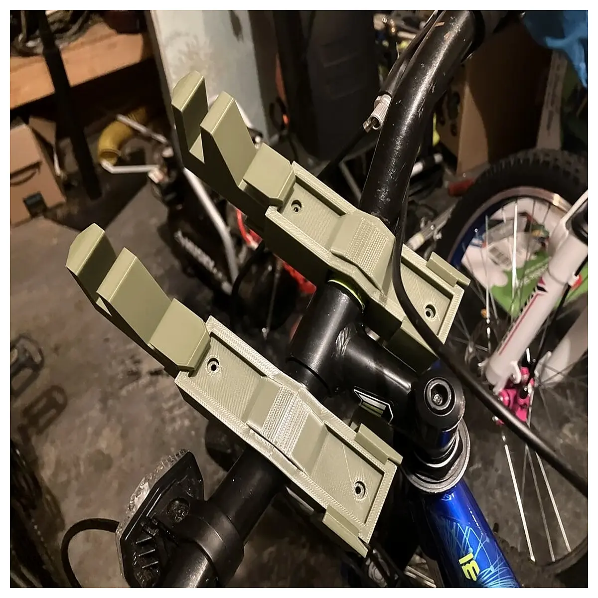 Bike Basket Holder Mounting Bracket Cycling Accessory Support Frame Bike Cargo Basket Support