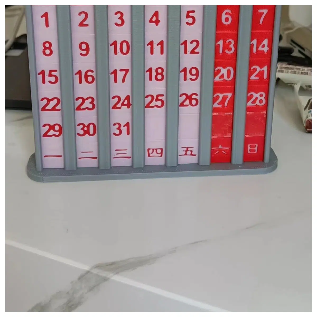 2024 wall calendar large print monthly planner with holidays desk organizer for home office