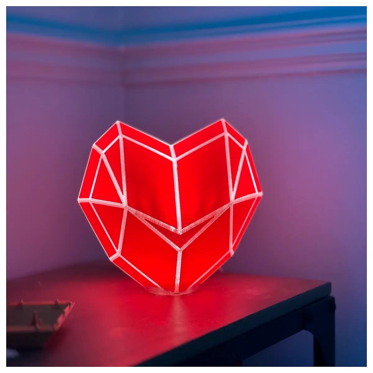 Shaped Accent Panel Bedroom Living Room Decorative Lighting Romantic Smart Control