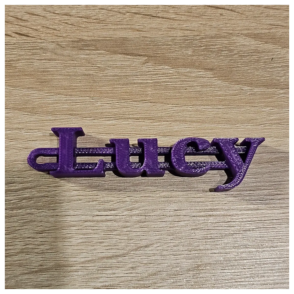 Lucy Keychain Simple Keychains Women s Charm Keyring Accessories Keychains Decoration Keychains
