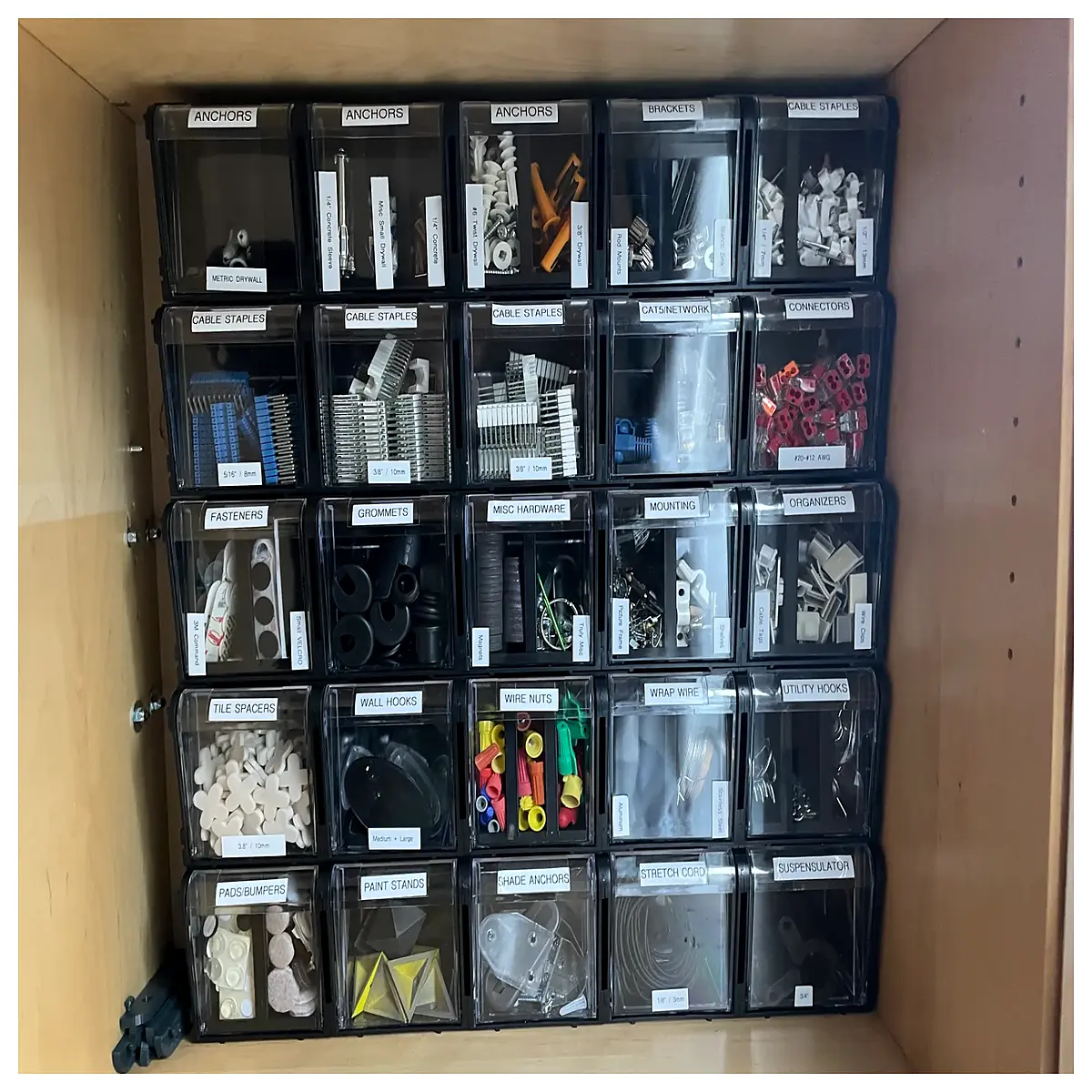 adjustable stackable bin dividers for plastic storage duty organizer inserts