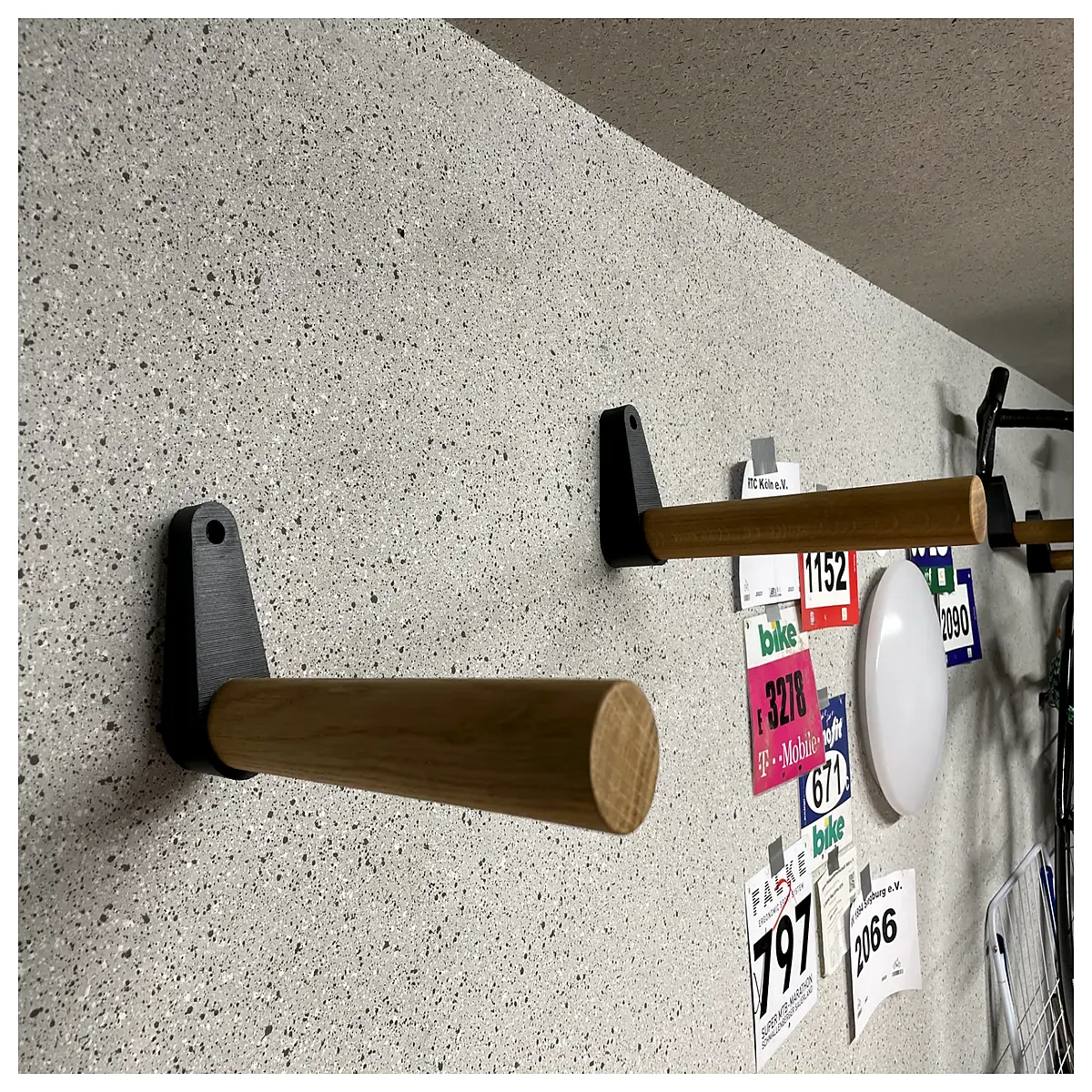Bike Wall Mount Holder Indoor Shelf Cycling Accessories Hanging Bracket Storage Solution