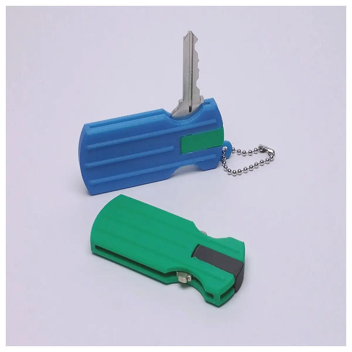 Coded Key Fob Key Protection Case Car Office Home Use Multi Options Key Chain Accessories