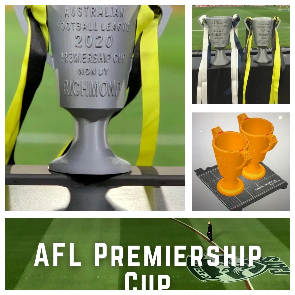 2020 AFL Grand Final Winning Beer Cup Championship Trophy Memorial Cup Collectible Award