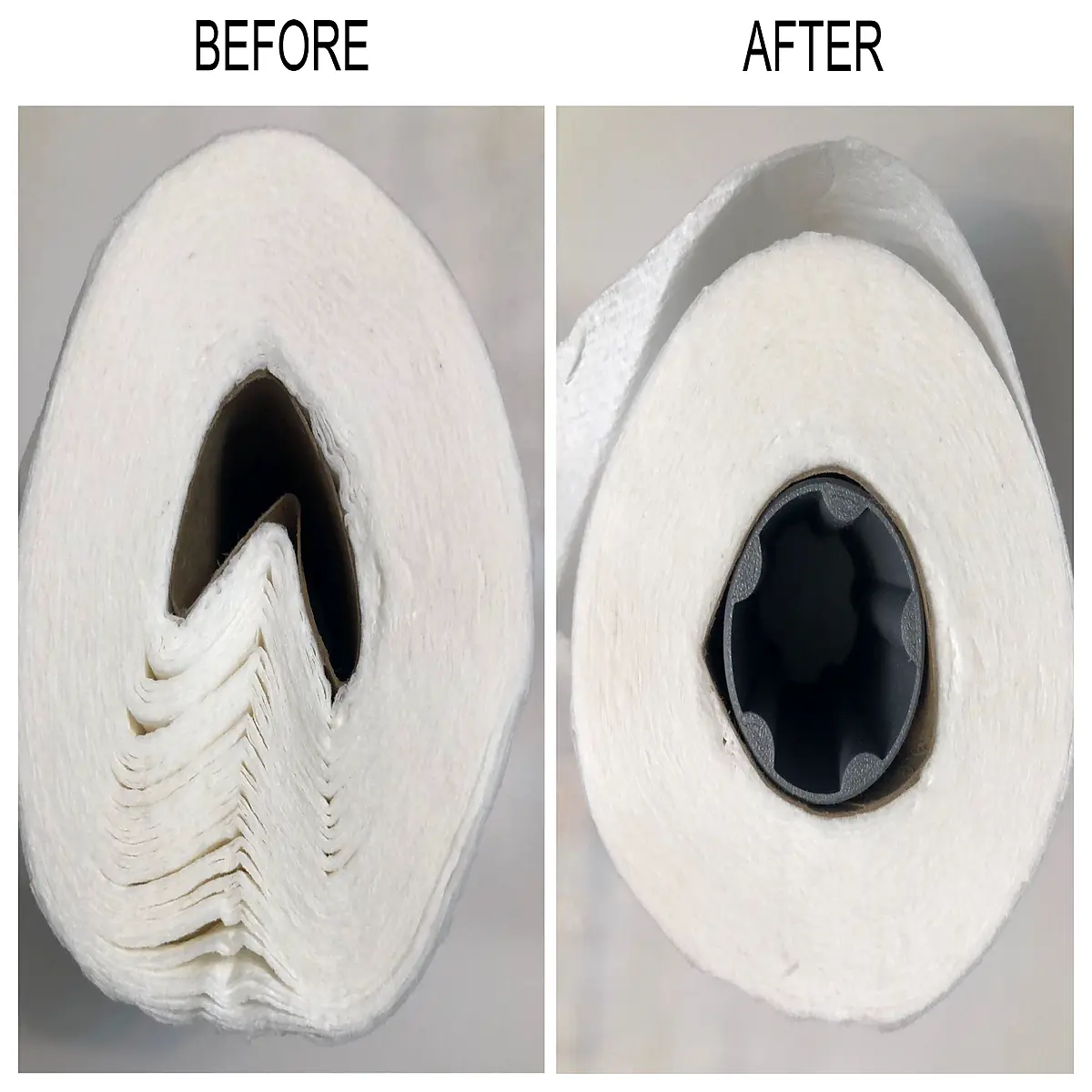 Toilet Paper Roll Repair Automatic Paper Dispenser Repair Parts Paper Roll Fixing Tool Paper Core Repair Device