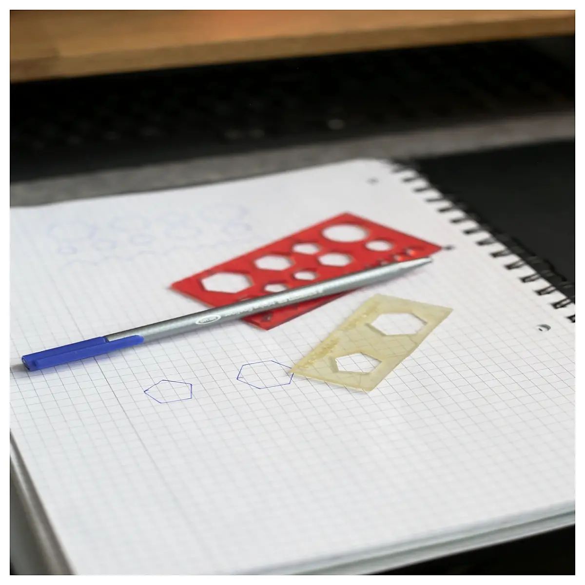 3D Printable Chemistry Ruler Stencil Lab Measurement Science Education Experiment Template Precision Tool
