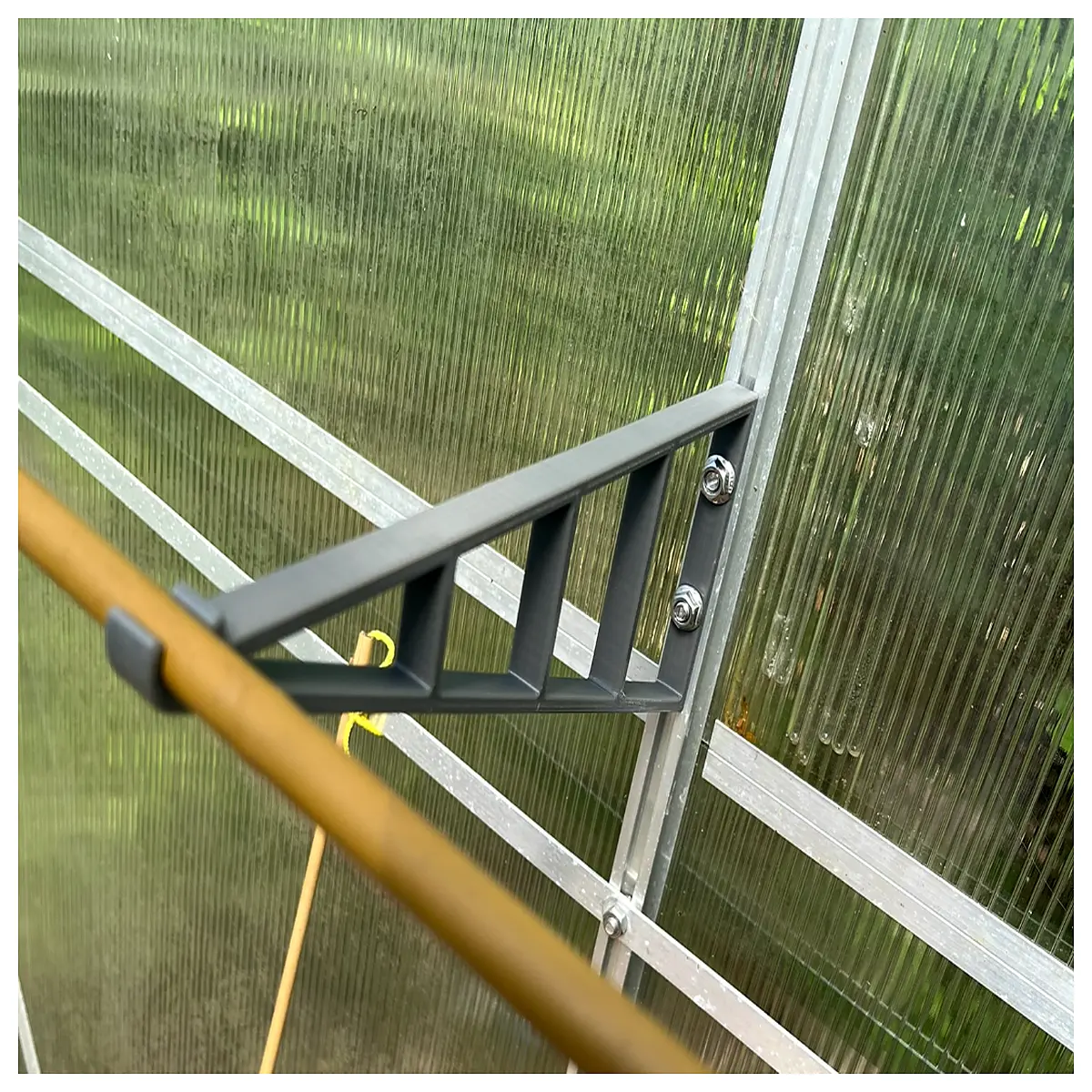 Pipe Rack Greenhouse Support Brackets Greenhouse Frame Supports for Vegetable Gardens Planting