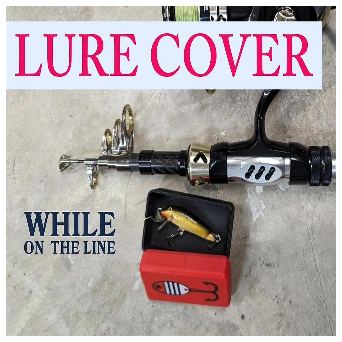 Online Bait Cover Fishing Accessories Bait Cover Plate Rod Accessories Bait Tube Protection Fishing Gear Fishing Tackle Parts