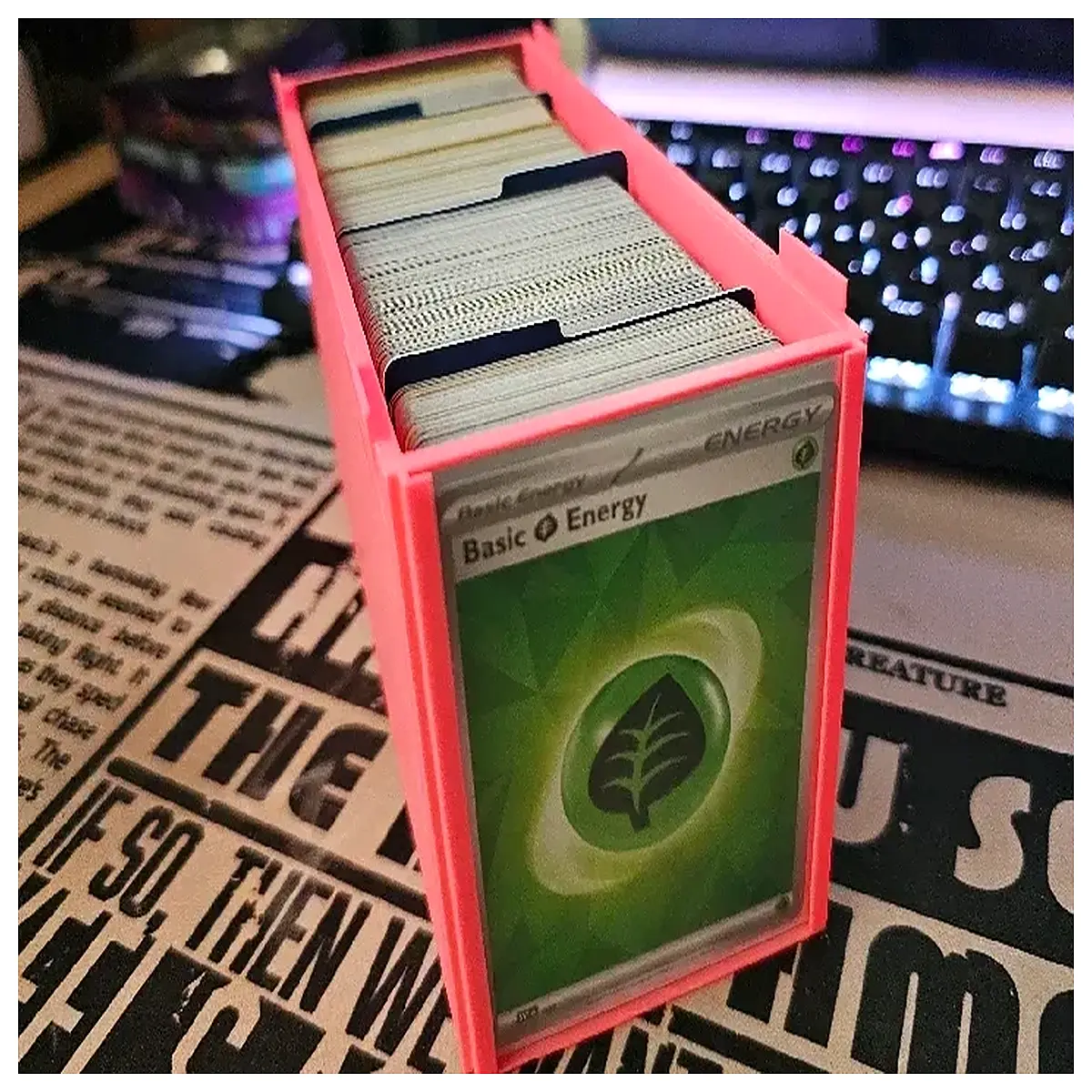 Stackable Card Game Box Organizer Card Collection Storage Multi Layer Card Holder Game Accessory Storage Card Game Box Accessories