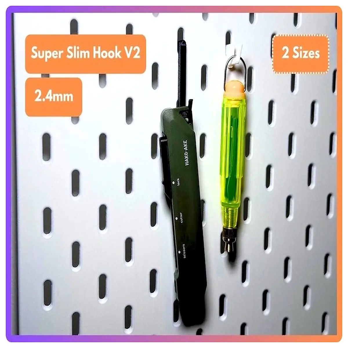 Ultra Thin Hooks Damage Hanging Minimalist Decoration Item Support Wall Accessories Hanging Hardware Practical