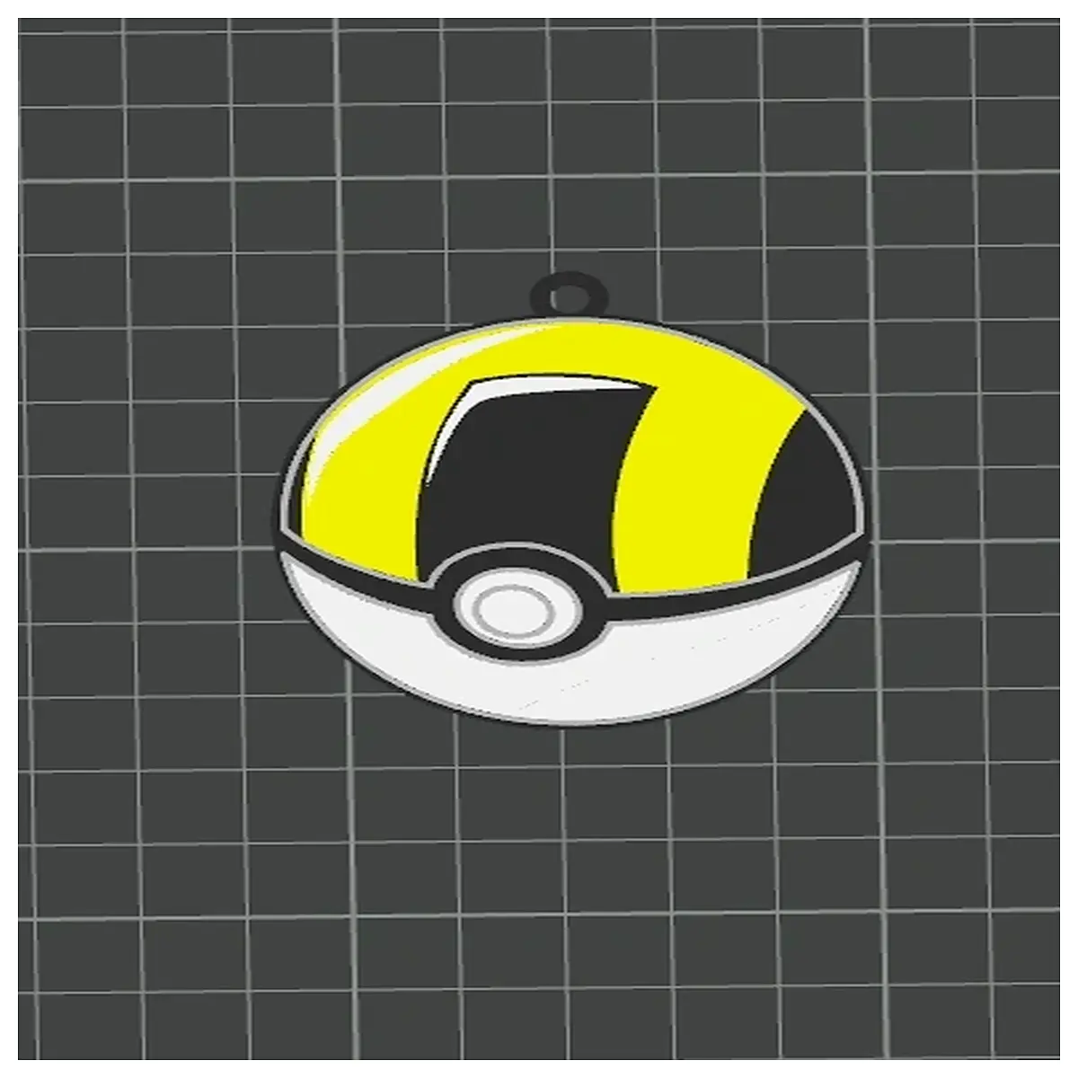 Super Ball Keychain Anime Merchandise Collectible Figure Fun Creative Gift