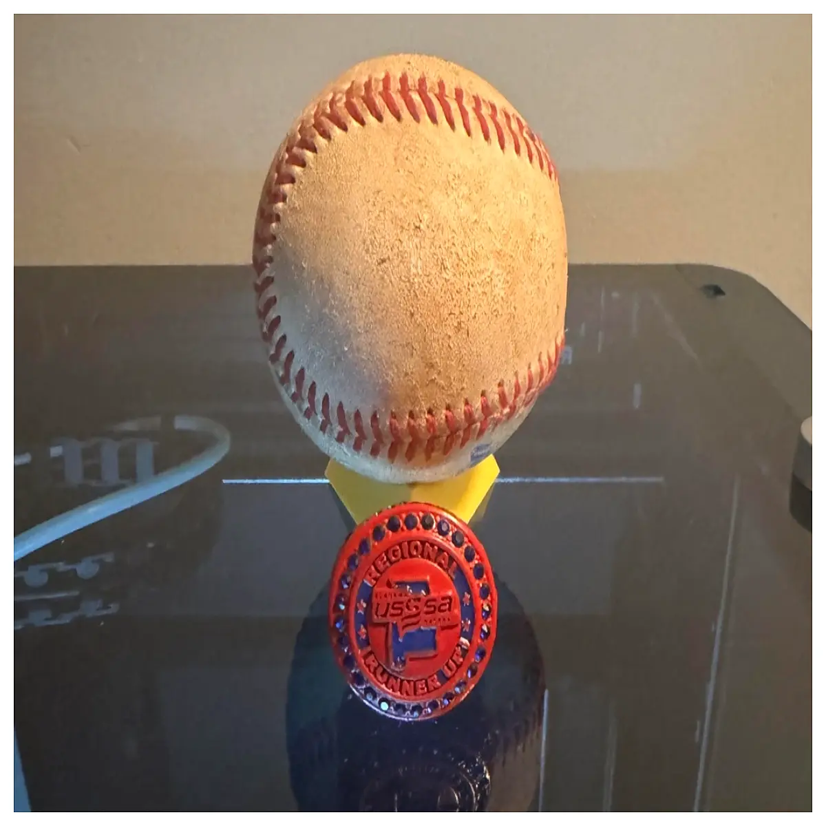 Baseball Ring Stand Training Accessory Ball Field Equipment Sports Gear Ring Holder