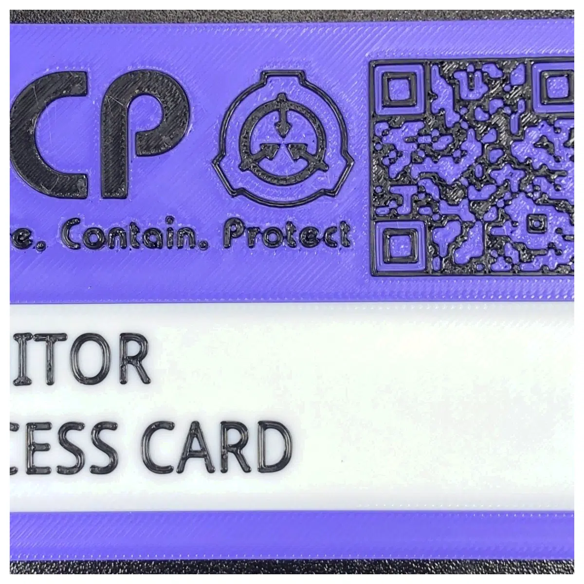 SCP Security Personnel Keycard Prop Secret Lab Game Roleplay Toy Security Lab Adventure Collectible Game Accessory