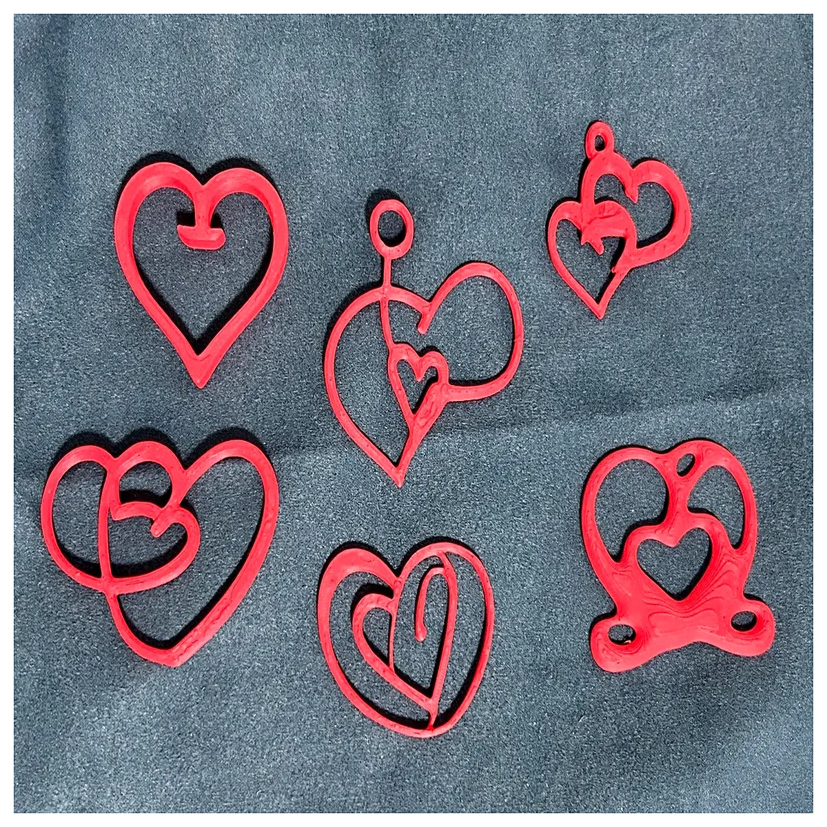 in pendant necklace for women nested love charm jewelry girlfriend
