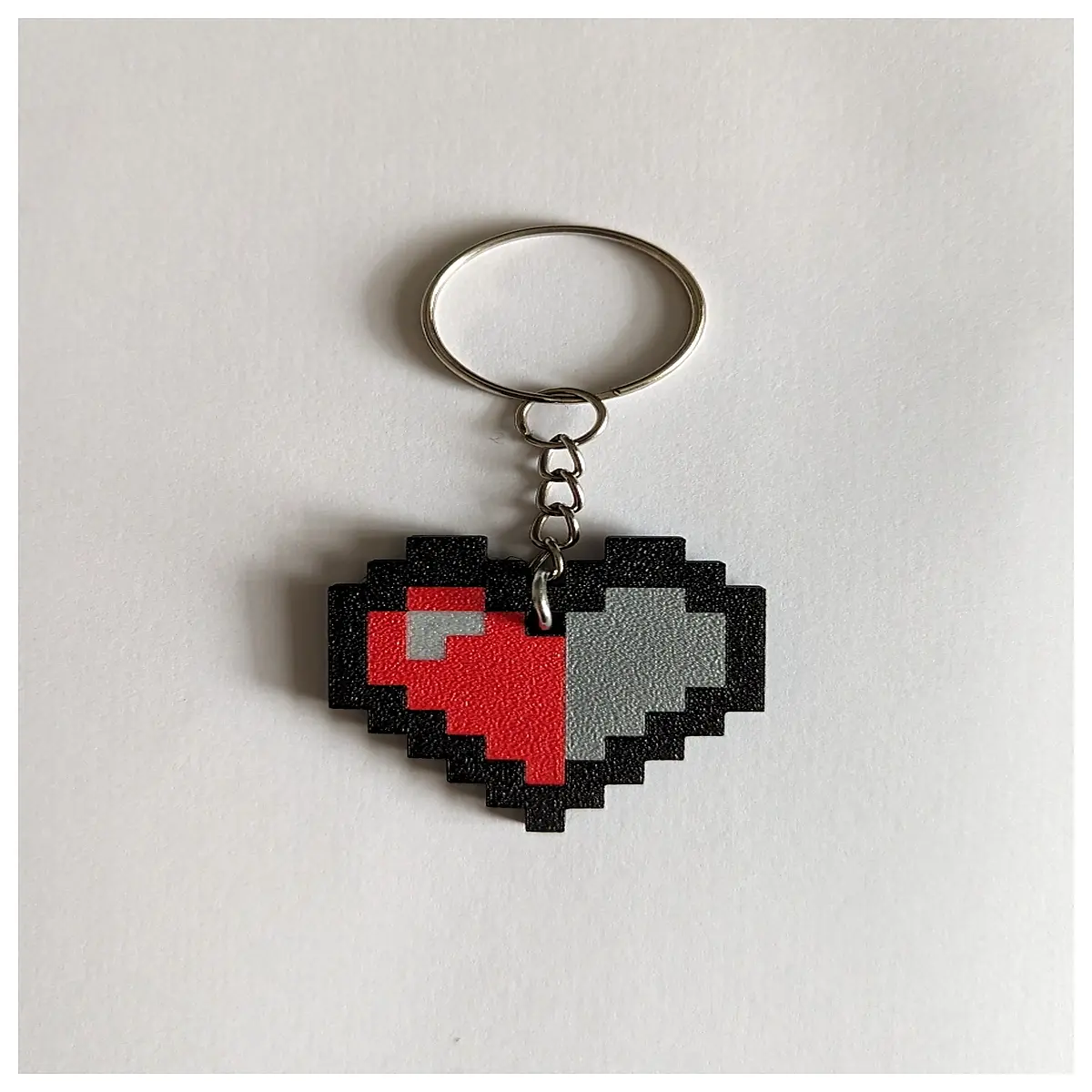 Pixel Charm 50mm Phone Keychain Anime Accessory Decorative Gift Pixel Style