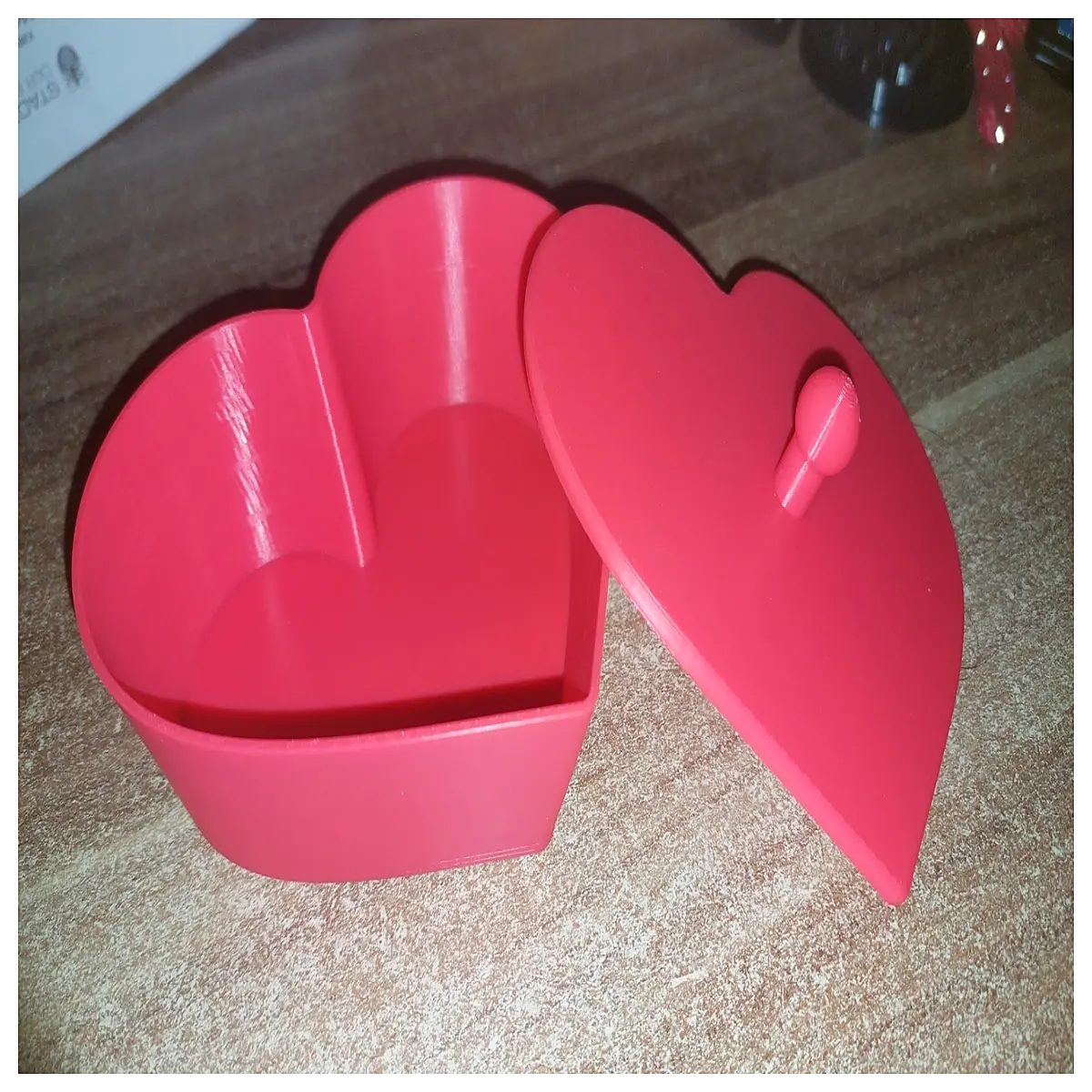 mother s day shaped gift box with lid cute storage container for jewelry chocolates treats sentimental keepsake organizer