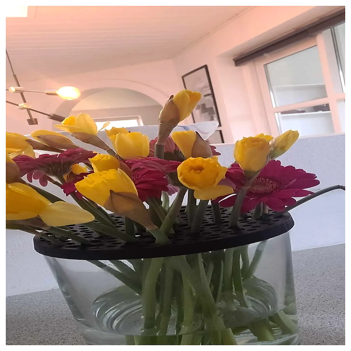 Nordic Vase Lid Decorative Flower Arrangement Cover Floral Lid Simple Vase Cover Decoration Flower Display