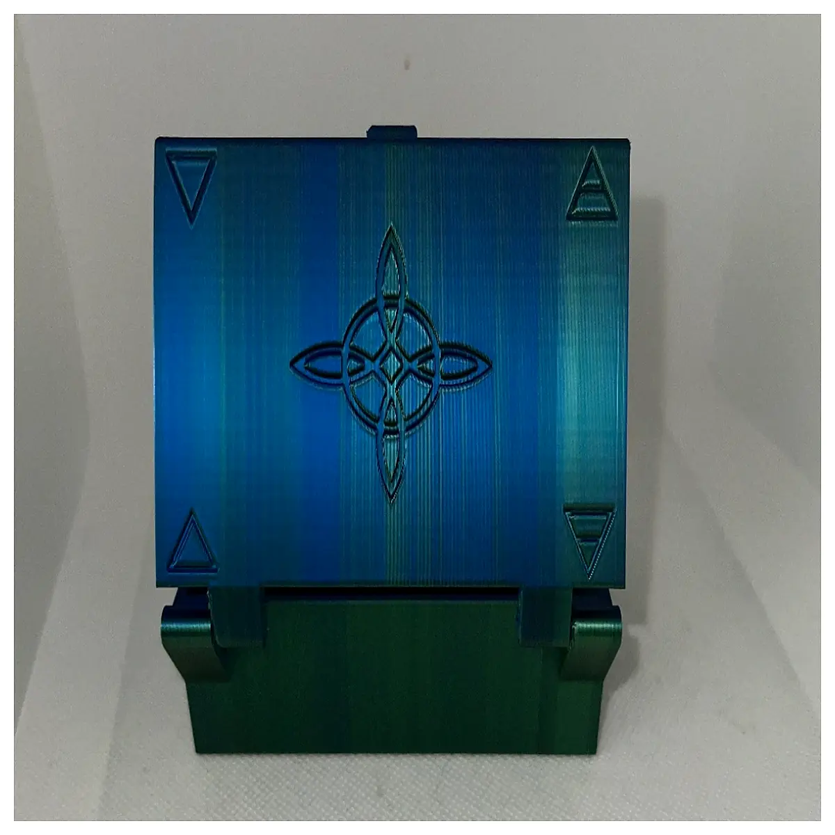 4 compartment acrylic desktop organizer box for office supplies storage