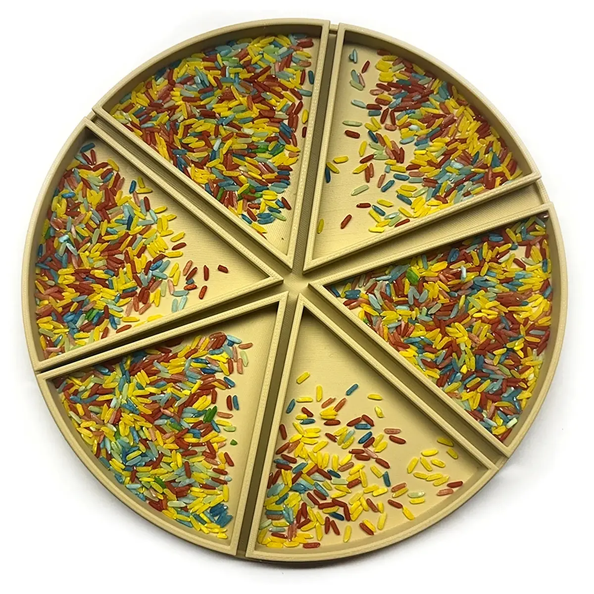 Pizza Montessori Serving Tray Kids Tableware Play Kitchen Baking Tools Toddler Learning Pizza Tray