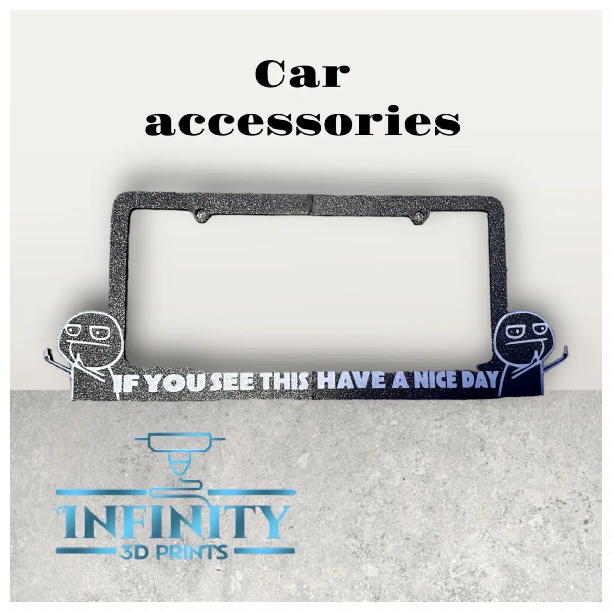Car License Plate Cover Shield Mud Flaps Car Parts Vehicle Decoration Accessory Set