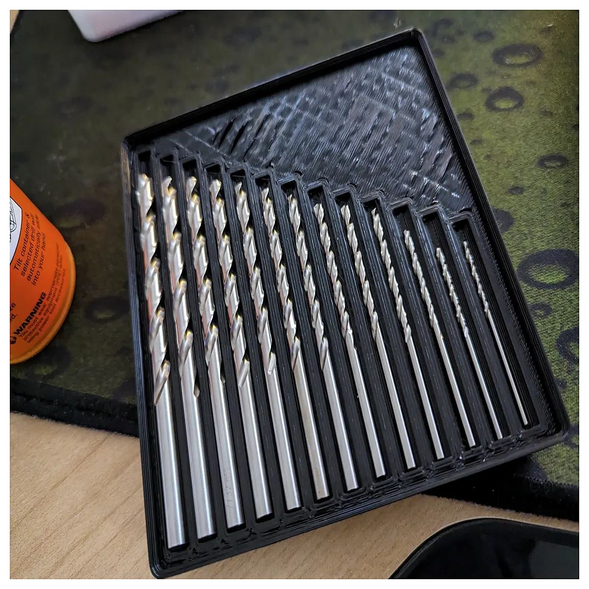 griffoni 13pc hss cobalt drill bit set metric sizes masonry wood metal duty industrial grade