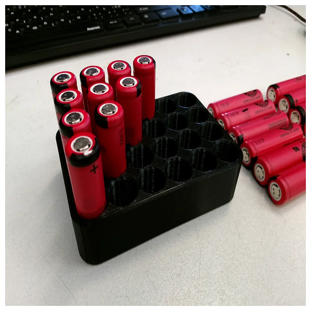 Parameterized AA Battery Tray Battery Clip Holder Charger Accessory Battery Securing Device For Photography Videography